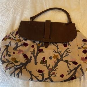Marni Floral Canvas Shoulder Bag